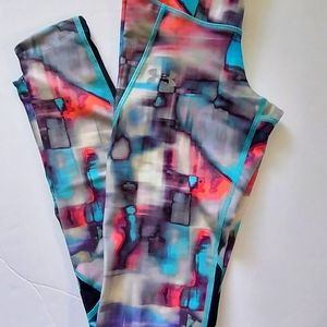 Underarmour leggings multi coloured in size xs